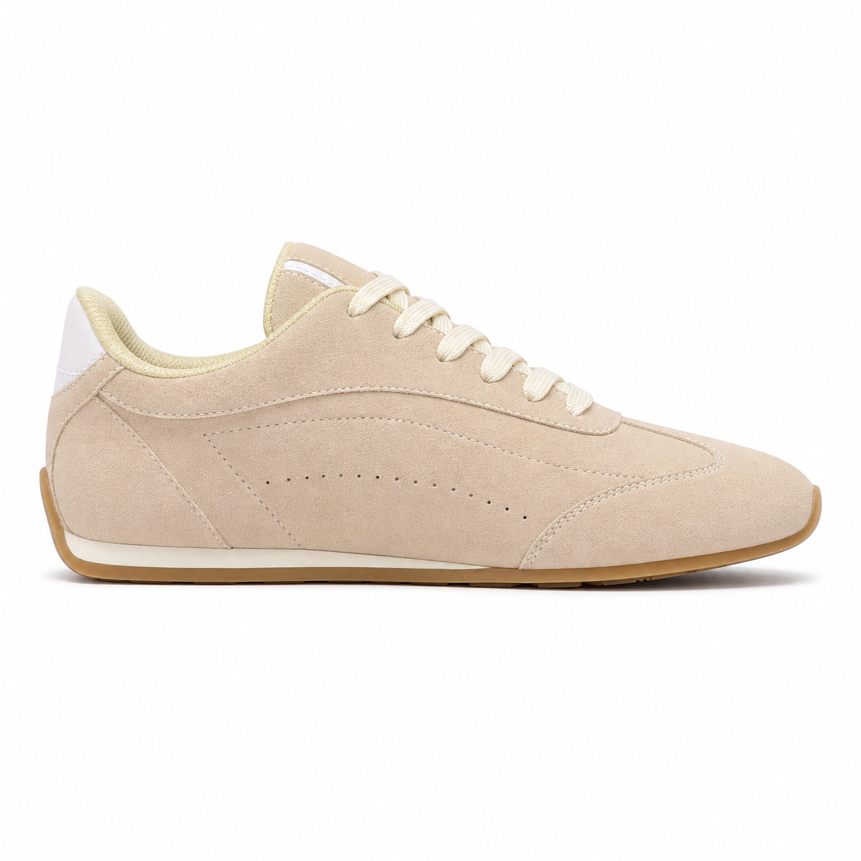 LIVIA Trail Suede Sneaker – Sand