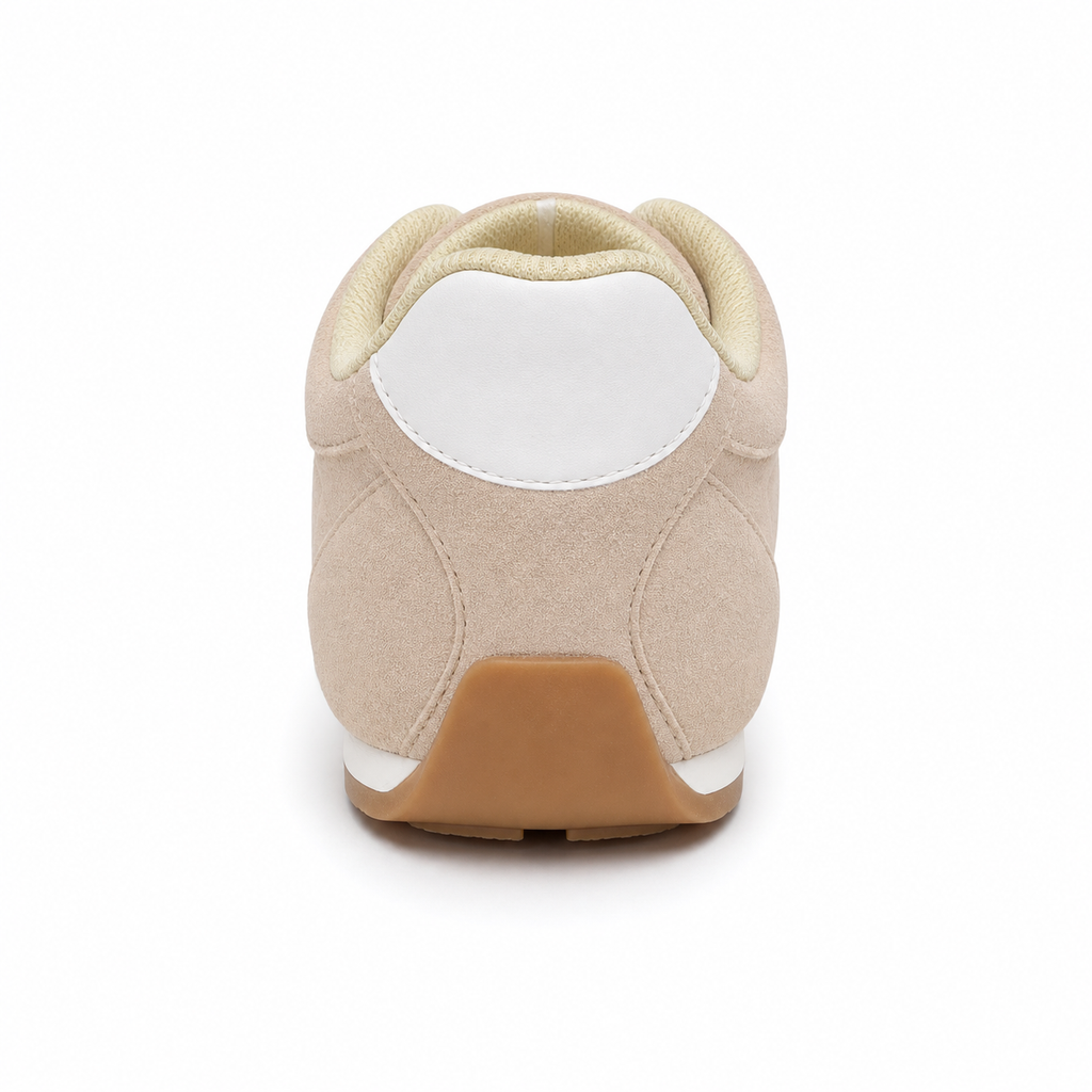 LIVIA Trail Suede Sneaker – Sand