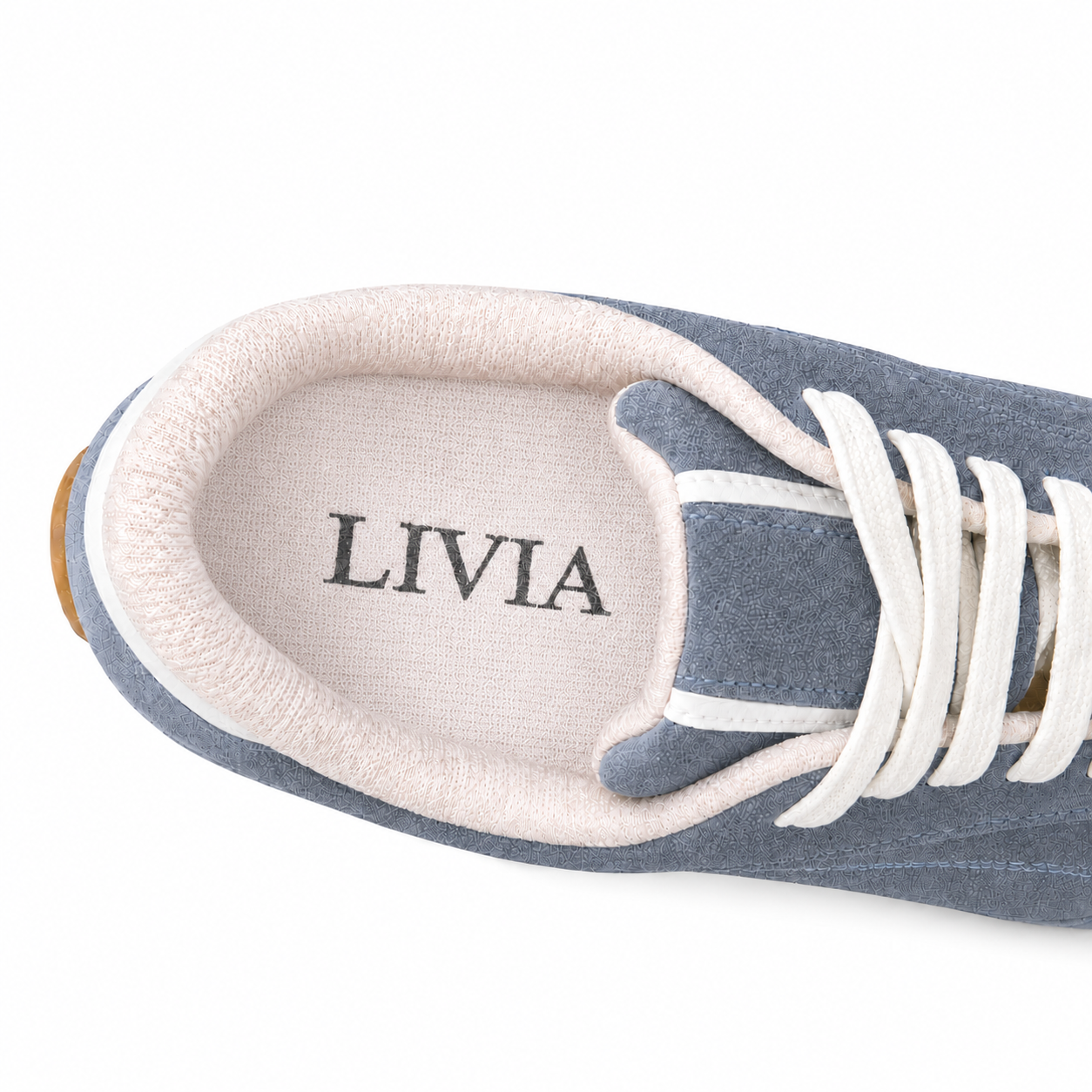 LIVIA Trail Suede Sneaker – Sky