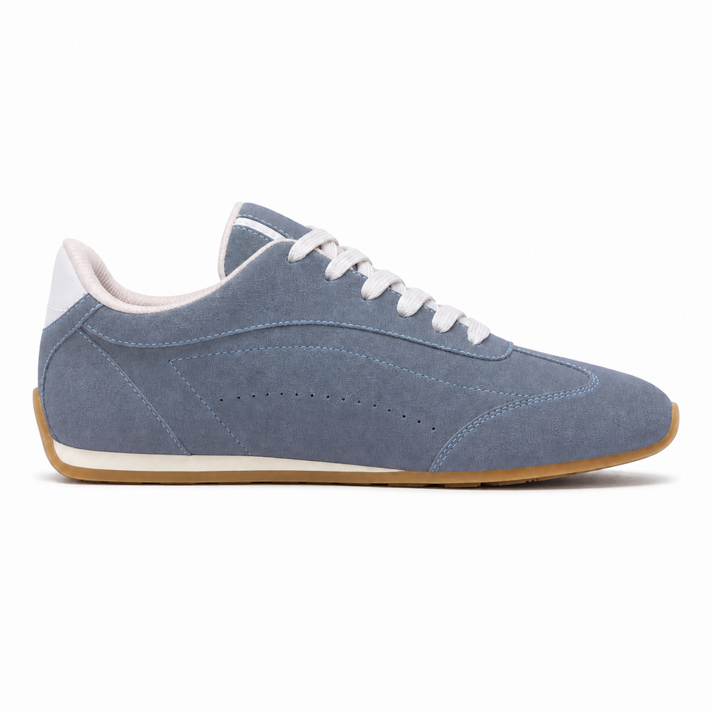 LIVIA Trail Suede Sneaker – Sky
