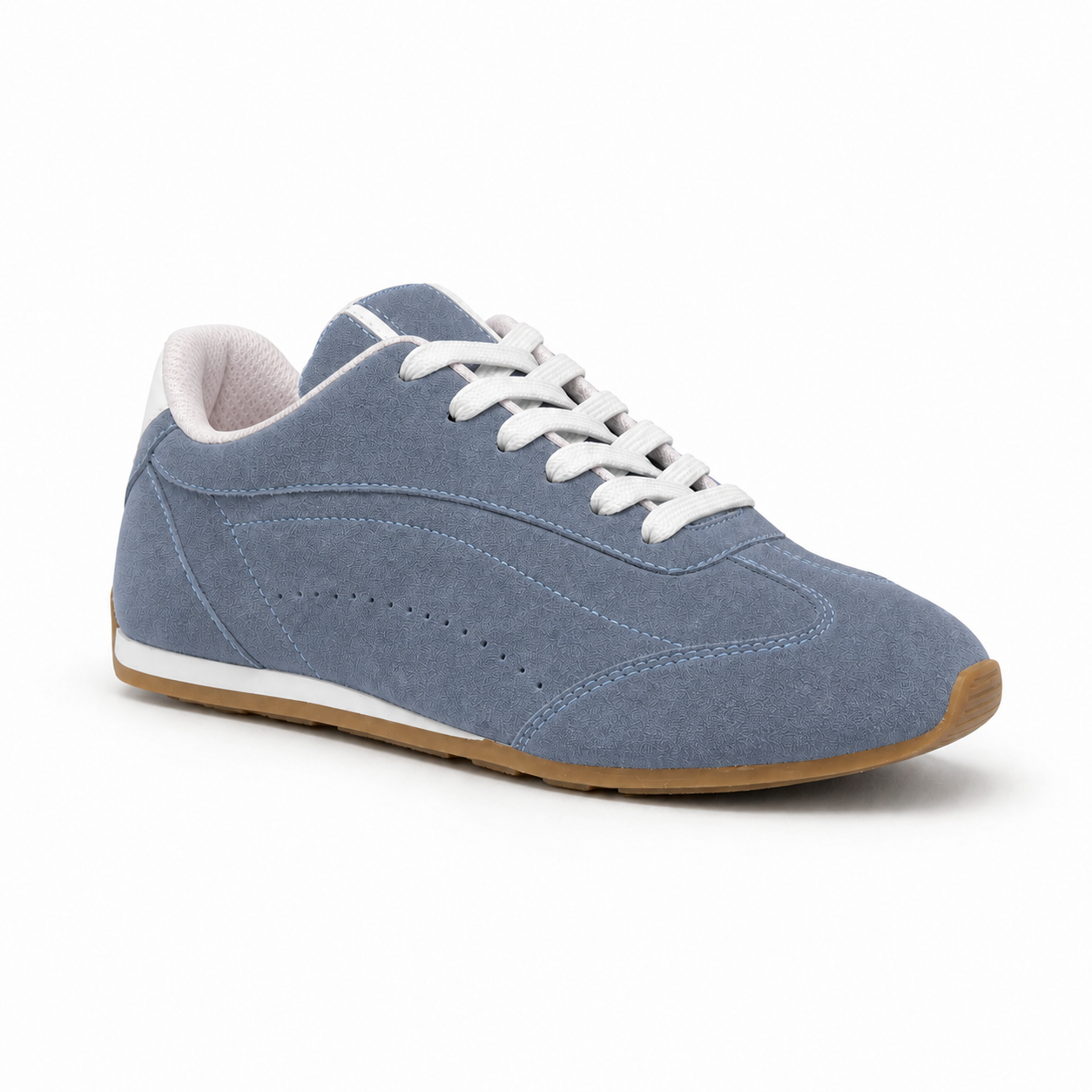 LIVIA Trail Suede Sneaker – Sky