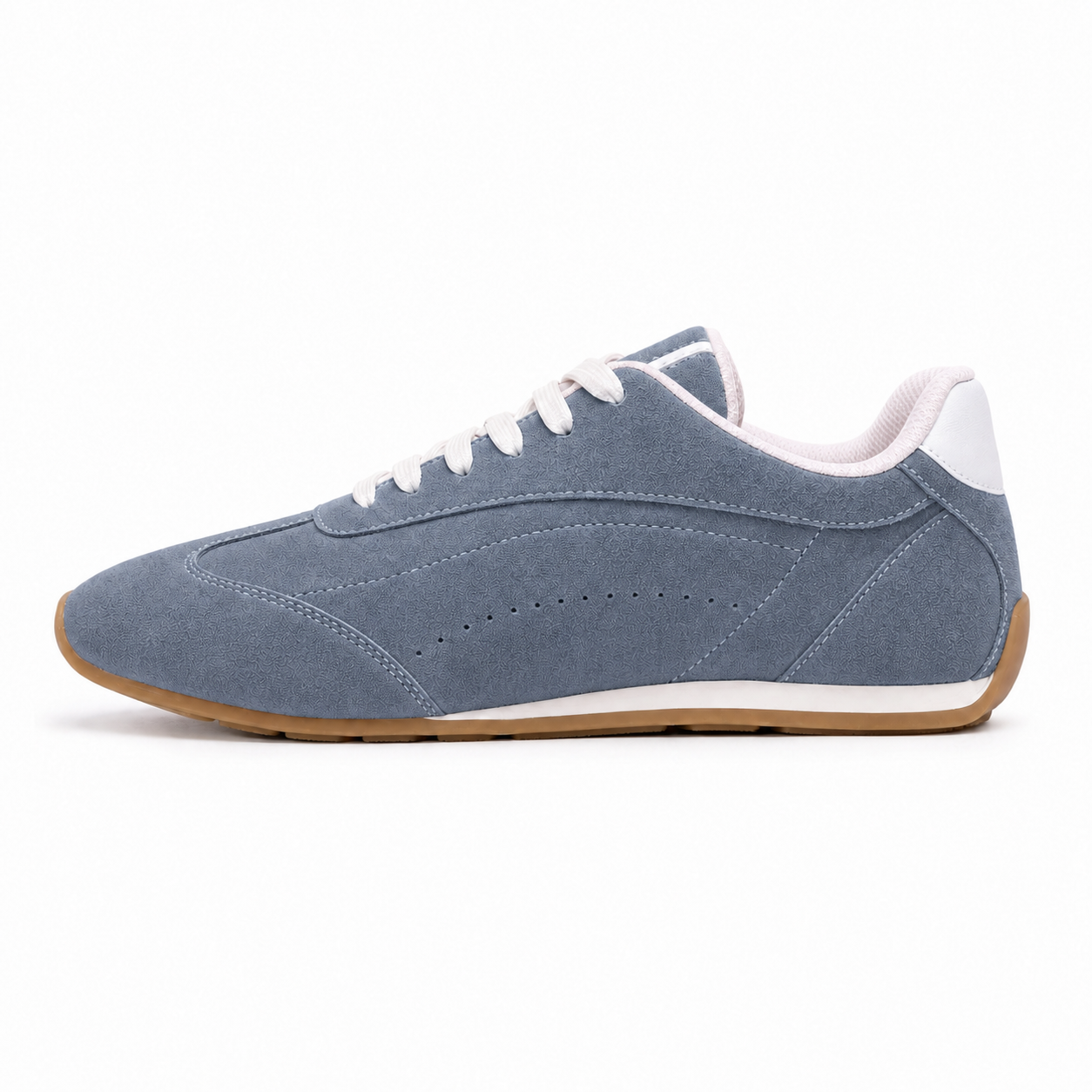 LIVIA Trail Suede Sneaker – Sky